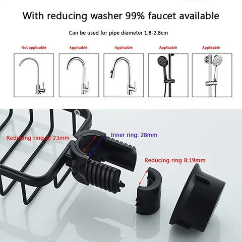 Bathroom Faucet Storage