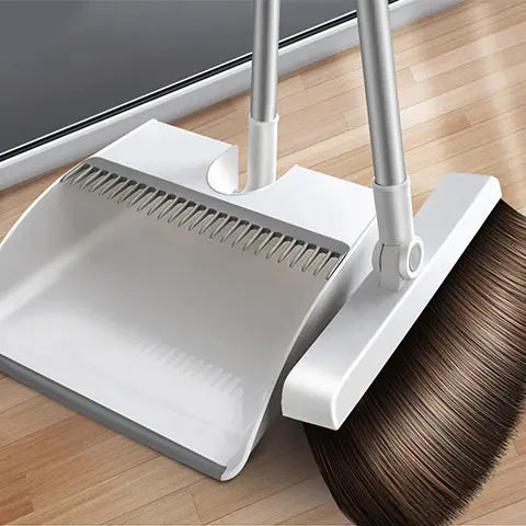dustpan and brush