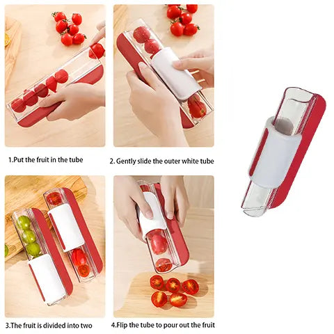 how to use a tomato slicer